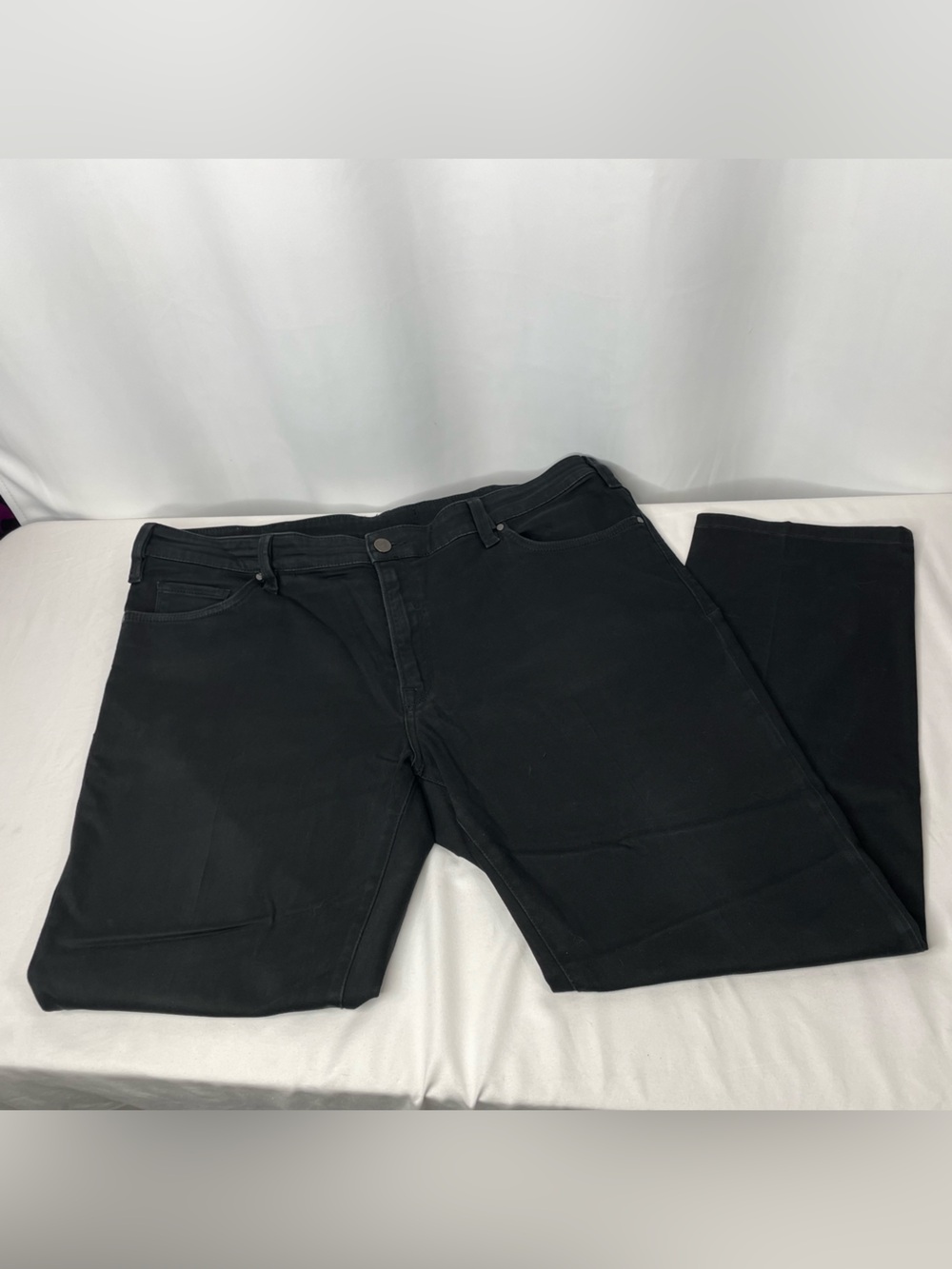 34 Heritage Men’s Black Stretch Pants Jeans Size 36 Straight Leg